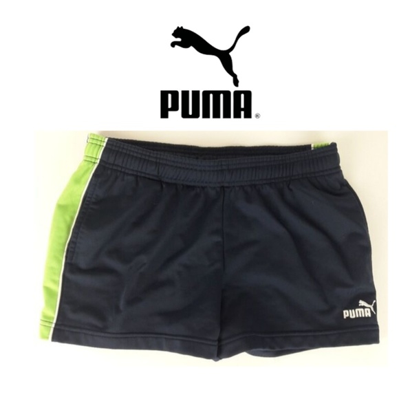 Puma Pants - Puma Womens Sports Shorts Black Green Size 29